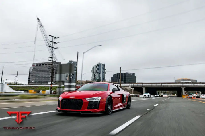 AUDI R8 FORGED WHEELS AND EXHAUST SYSTEM