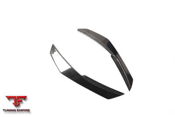 Audi R8 Gen2 Coupe & Spyder Performance Parts Style Dry Carbon Fiber Front Canards