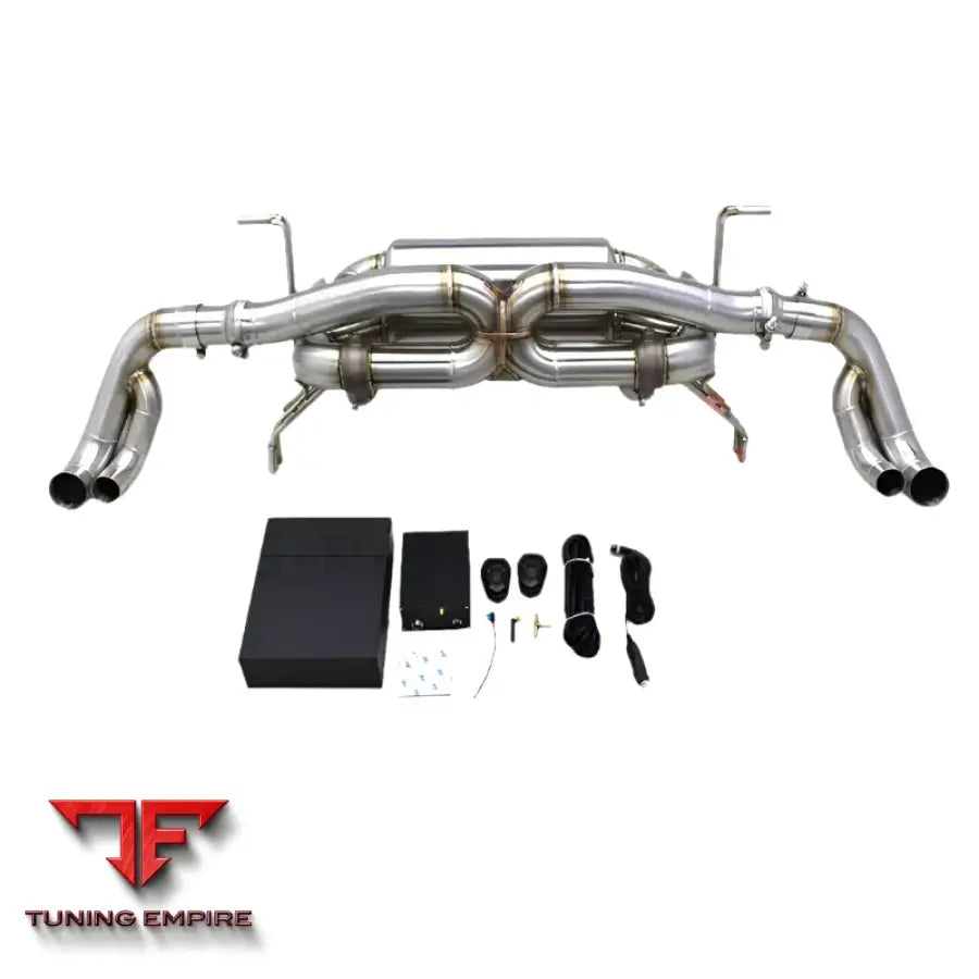 AUDI R8 V10 5.2 VALVED RACE EXHAUST SYSTEM