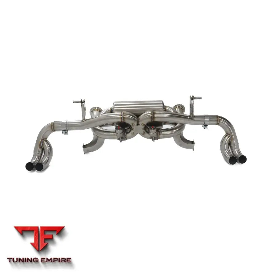AUDI R8 V8 4.2L STAINLESS STEEL CATBACK RAZOR EXHAUST WITH MUFFLER VALVE