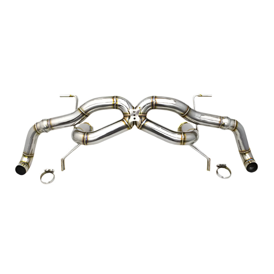 AUDI R8 V8 4.2L X PIPE EXHAUST SYSTEM 2007 + 