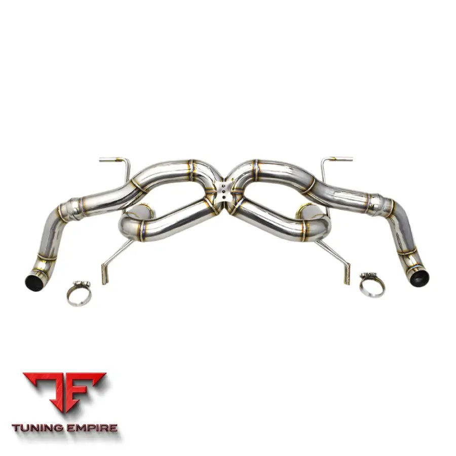 AUDI R8 V8 4.2L X PIPE EXHAUST SYSTEM 2007 + 