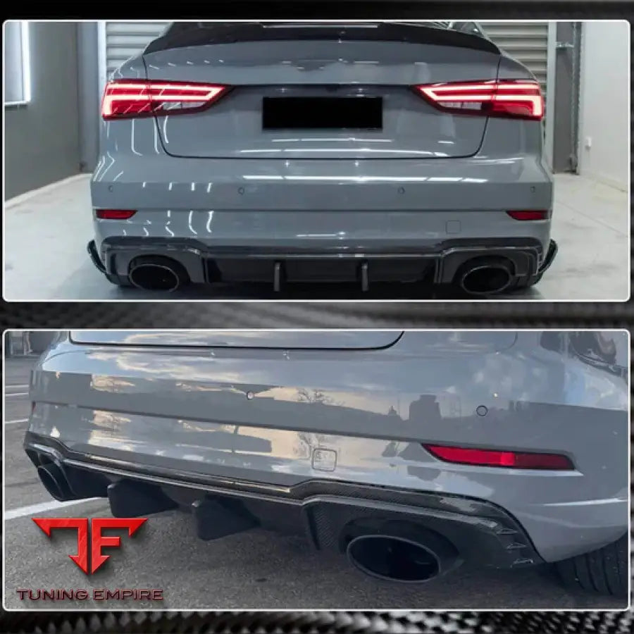 AUDI RS3 8V.5 SEDAN FACELIFT CARBON FIBER PARTS 2017–2019Y