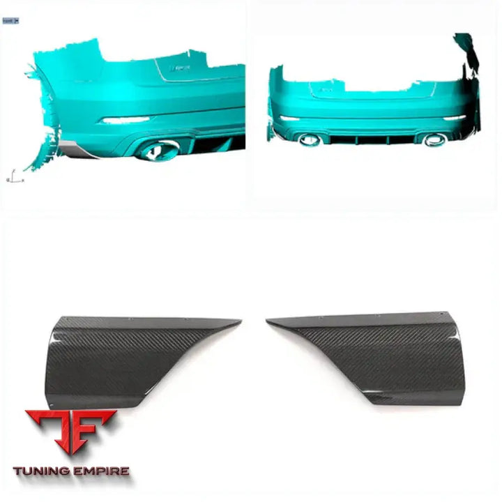AUDI RS3 8V.5 SEDAN FACELIFT CARBON FIBER PARTS 2017–2019Y