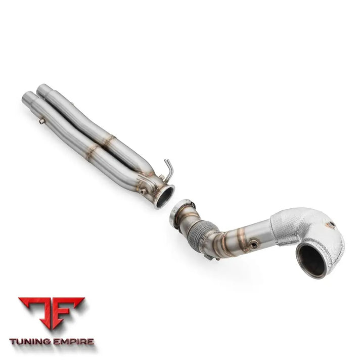 AUDI RS3 8Y 2.5 TFSI DOWNPIPE WITH HEAT SHIELD