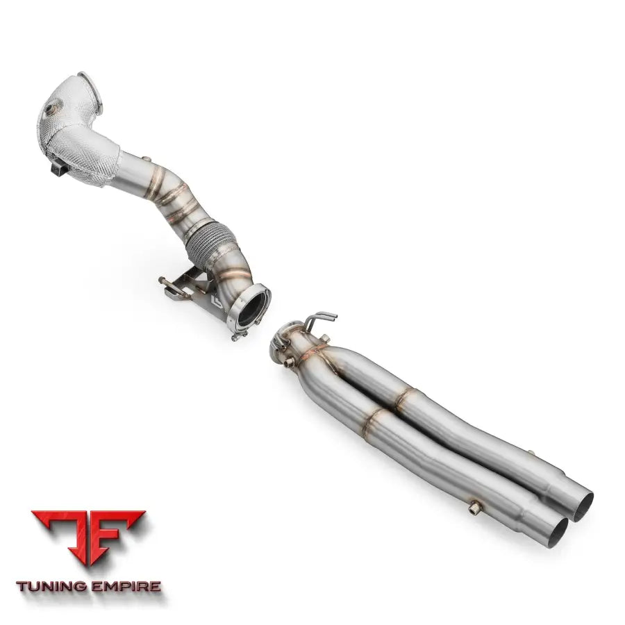 AUDI RS3 8Y 2.5 TFSI DOWNPIPE WITH HEAT SHIELD