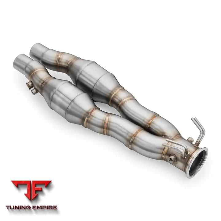 AUDI RS3 8Y 2.5 TFSI DOWNPIPE WITH HEAT SHIELD AND CATALYTIC CONVERTERS