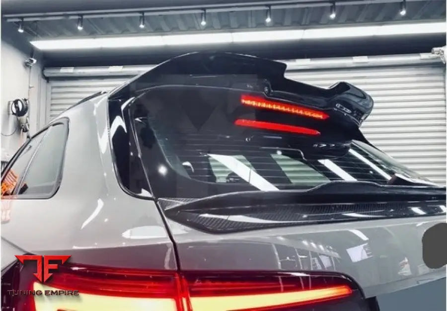AUDI RS4 A4 AVANT B9 2018-2020 CARBON FIBER REAR HATCH SPOILER