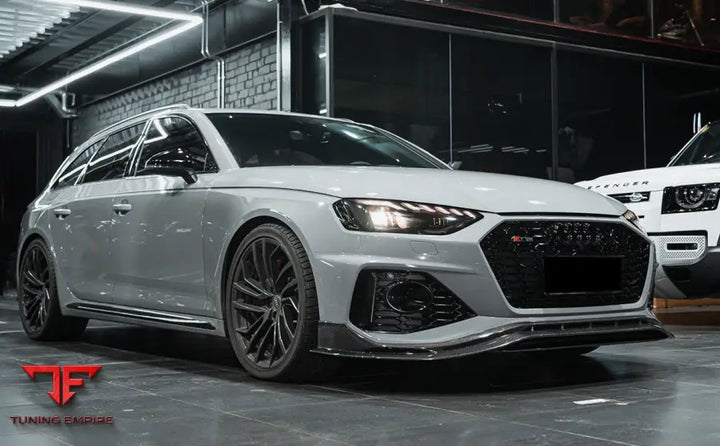 Audi Rs4 B9.5 Bkss Style Carbon Fiber Front Lip