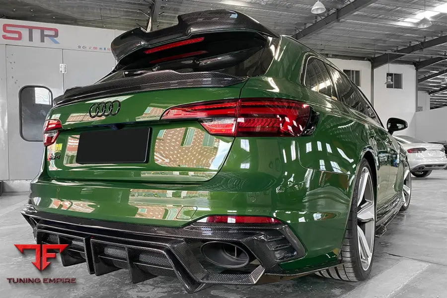 Audi Rs4 B9 B9.5 & S4 Bkss Style Rear Decklid Spoiler