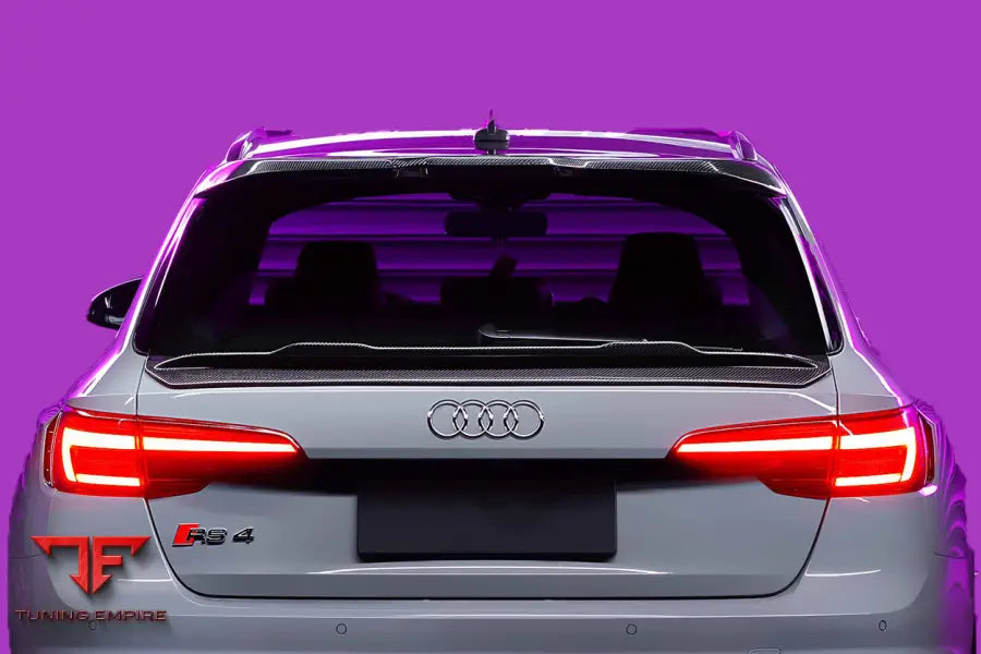 Audi Rs4 B9 B9.5 & S4 Bkss Style Rear Decklid Spoiler