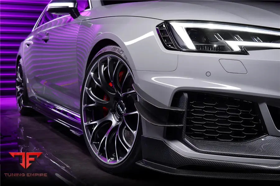Audi Rs4 B9 Bkss Style Front Canards