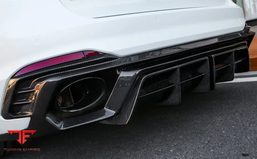 Audi Rs4 B9 Bkss Style Rear Diffuser With Winglets