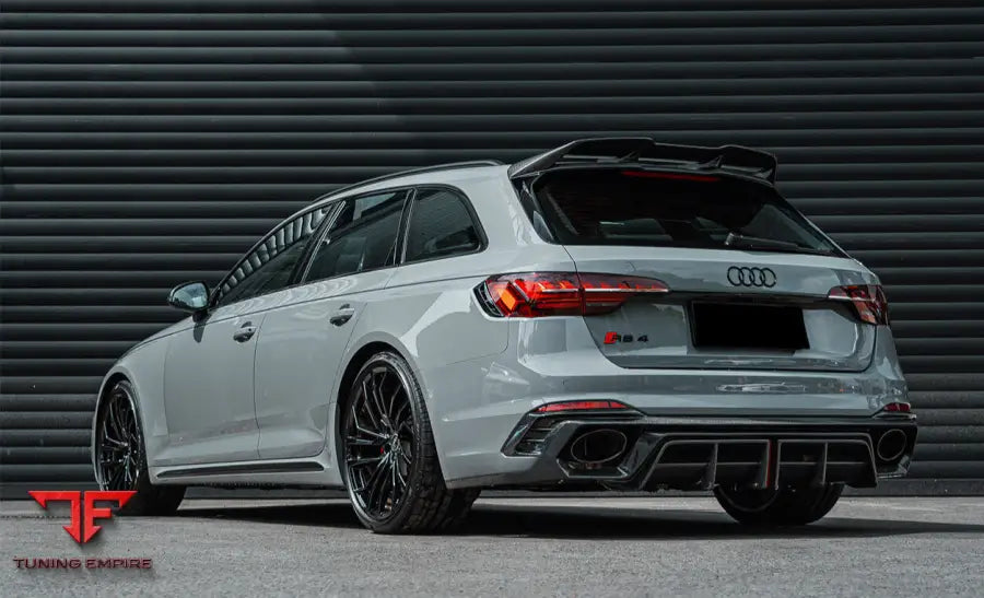 Audi Rs4 B9 Bkss Style Rear Diffuser With Winglets