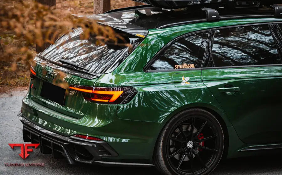 Audi Rs4 B9 Bkss Style Rear Diffuser With Winglets