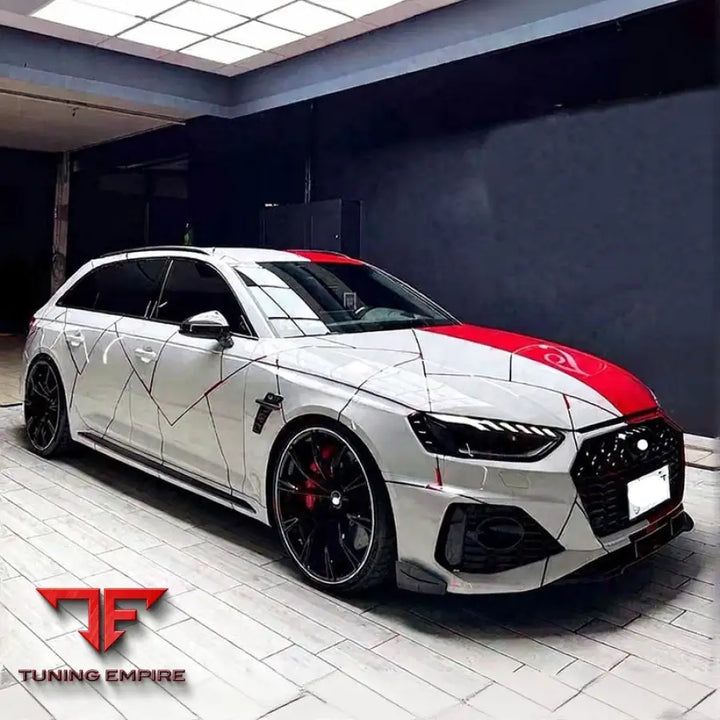 AUDI RS4 CARBON FIBER AERODYNAMIC KIT 2020 + Y