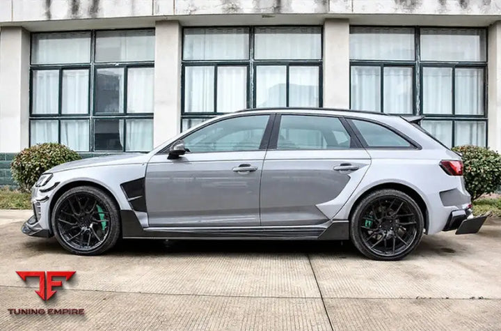 AUDI RS4 CARBON FIBER WIDE BODY KIT PARTS