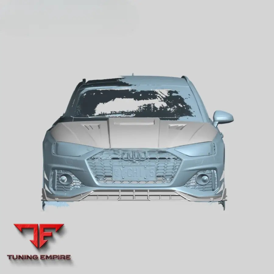 AUDI RS4 DRY CARBON FIBER BODY KIT PARTS