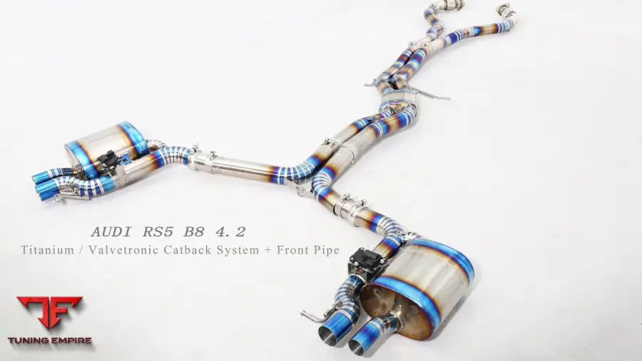 Audi Rs5 B8 Titanium Valvetronic Exhaust System