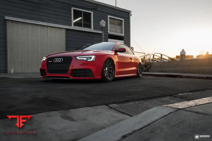 AUDI RS5 FORGED WHEELS AND EXHAUST SYSTEM