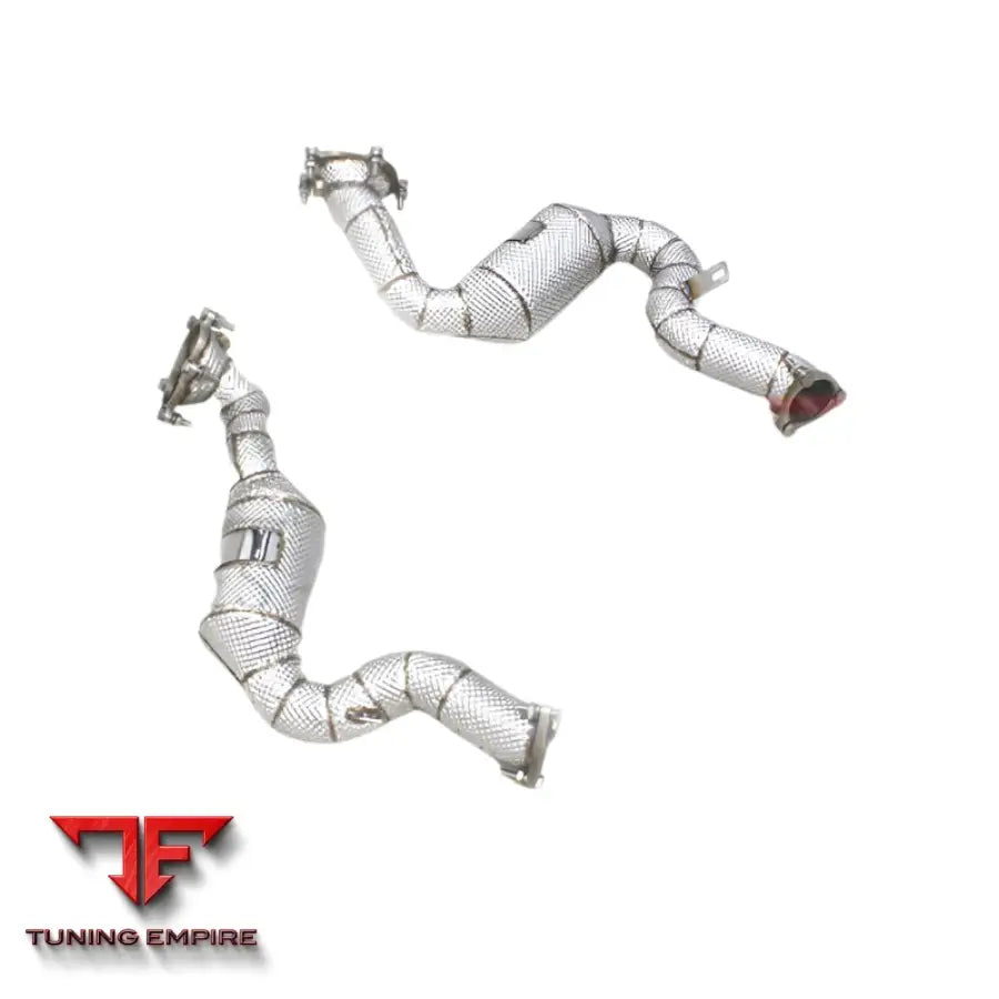 AUDI RS6 4.0T HIGH FLOW CATTED DOWNPIPE 2013-2018