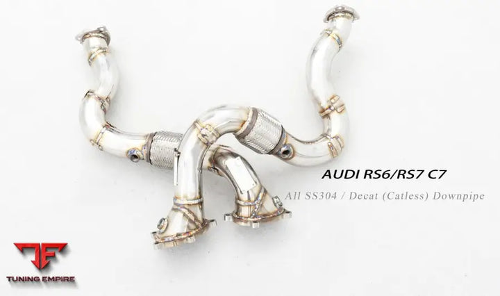 Audi Rs6 C7 All Ss304 Catless Downpipe Exhaust System