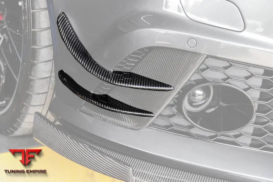 Audi Rs6 C7 Avant Bs Style Front Bumper Canards