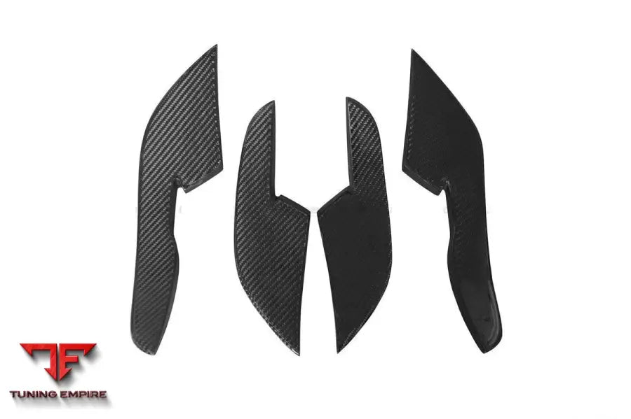 Audi Rs6 C7 Avant Bs Style Front Bumper Canards