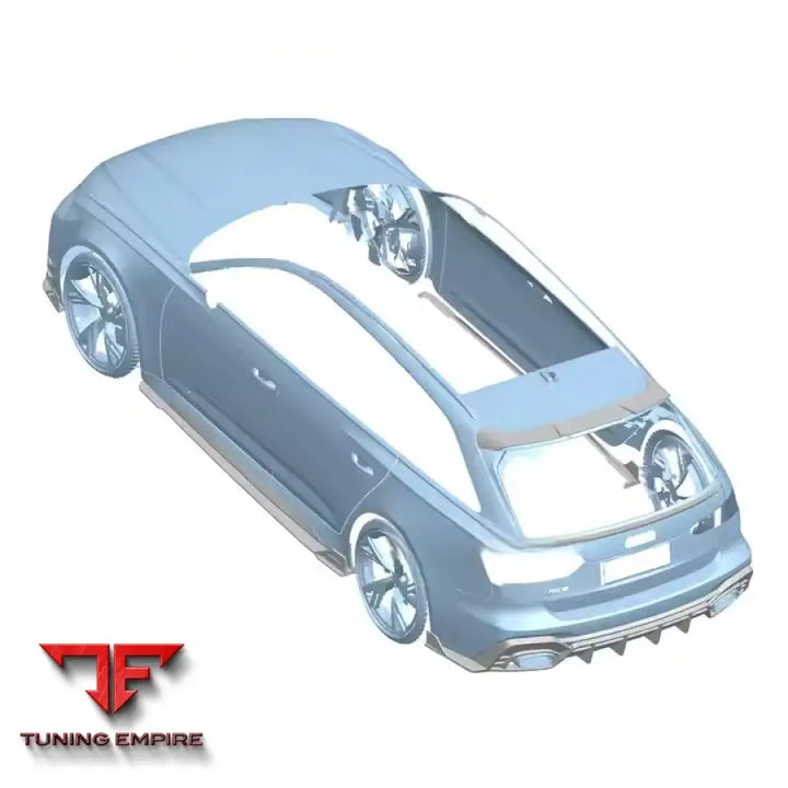 AUDI RS6 DRY CARBON FIBER BODY KIT PARTS