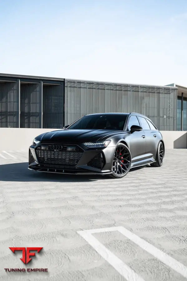 AUDI RS6 FORGED WHEELS AND EXHAUST SYSTEM