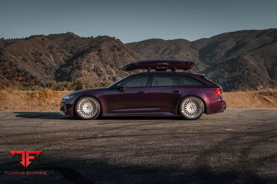 AUDI RS6 FORGED WHEELS AND EXHAUST SYSTEM