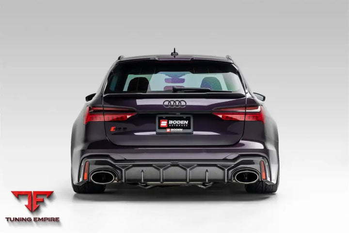 AUDI RS6 FORGED WHEELS AND EXHAUST SYSTEM