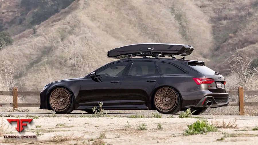 AUDI RS6 FORGED WHEELS AND EXHAUST SYSTEM