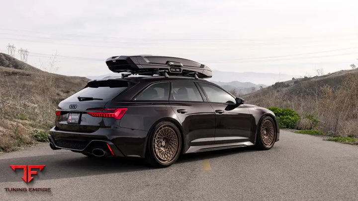 AUDI RS6 FORGED WHEELS AND EXHAUST SYSTEM