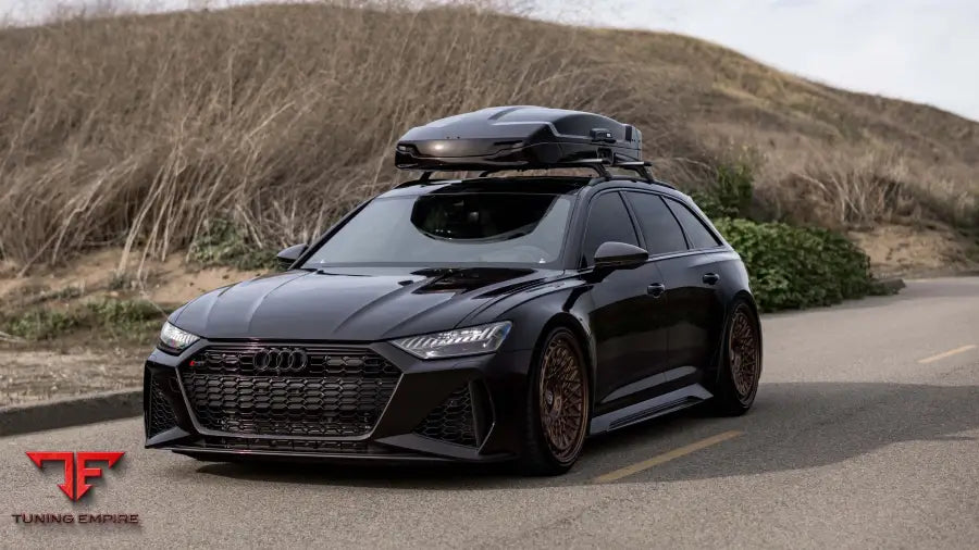 AUDI RS6 FORGED WHEELS AND EXHAUST SYSTEM