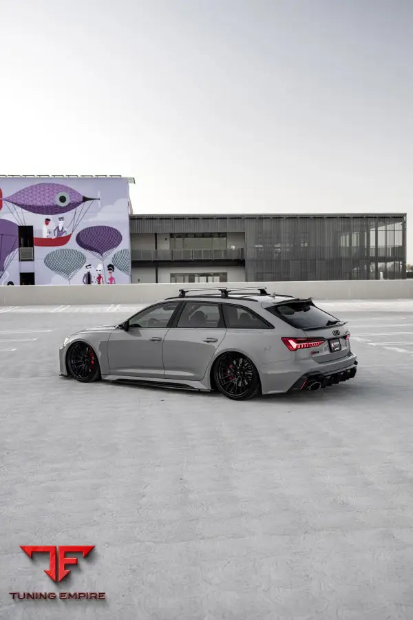 AUDI RS6 FORGED WHEELS AND EXHAUST SYSTEM