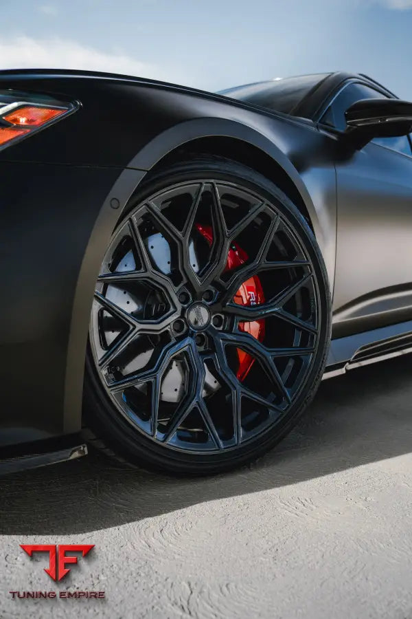 AUDI RS6 FORGED WHEELS AND EXHAUST SYSTEM