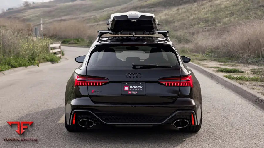 AUDI RS6 FORGED WHEELS AND EXHAUST SYSTEM