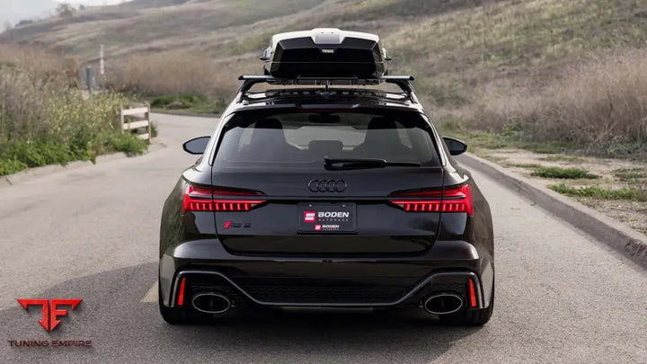 AUDI RS6 FORGED WHEELS AND EXHAUST SYSTEM