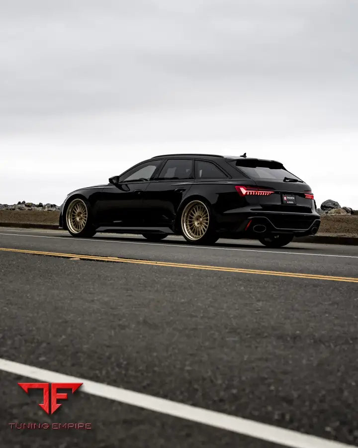 AUDI RS6 FORGED WHEELS AND EXHAUST SYSTEM