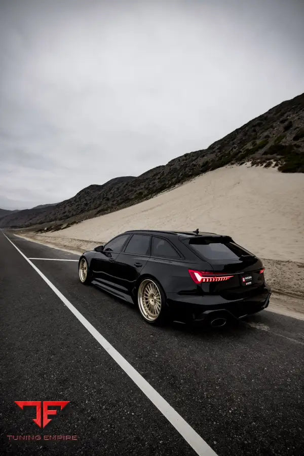 AUDI RS6 FORGED WHEELS AND EXHAUST SYSTEM