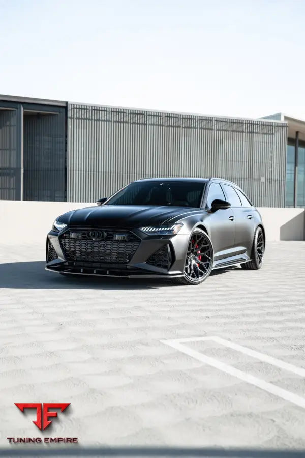 AUDI RS6 FORGED WHEELS AND EXHAUST SYSTEM