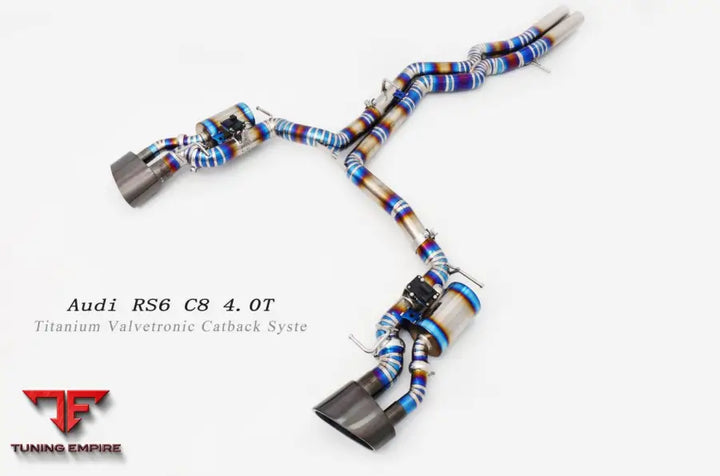 AUDI RS6/RS7 C8 4.0T TITANIUM VALVETRONIC EXHAUST SYSTEM