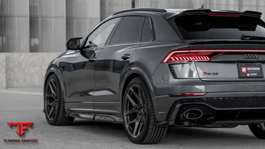 AUDI RSQ8 FORGED WHEELS AND EXHAUST SYSTEM