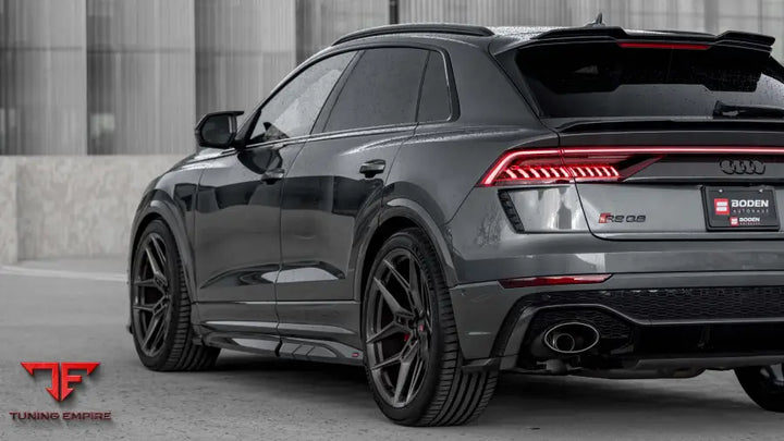 AUDI RSQ8 FORGED WHEELS AND EXHAUST SYSTEM