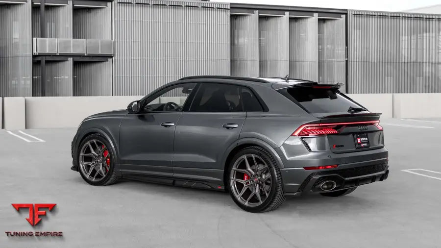 AUDI RSQ8 FORGED WHEELS AND EXHAUST SYSTEM