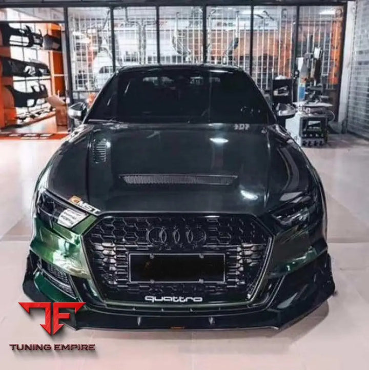 AUDI S3 A3 S-LINE 8V/8V.5 CARBON FIBER PARTS 2014-2020Y