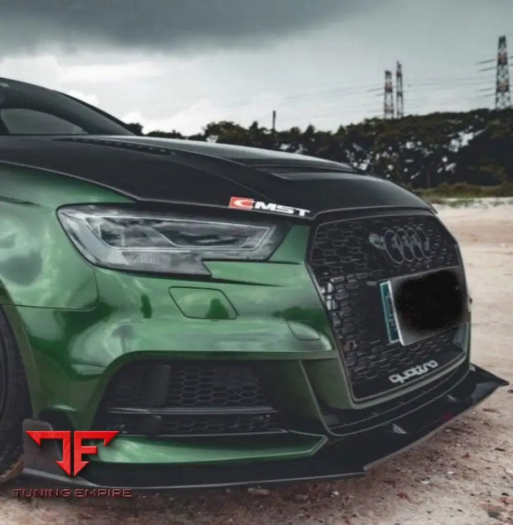 AUDI S3 A3 S-LINE 8V/8V.5 CARBON FIBER PARTS 2014-2020Y