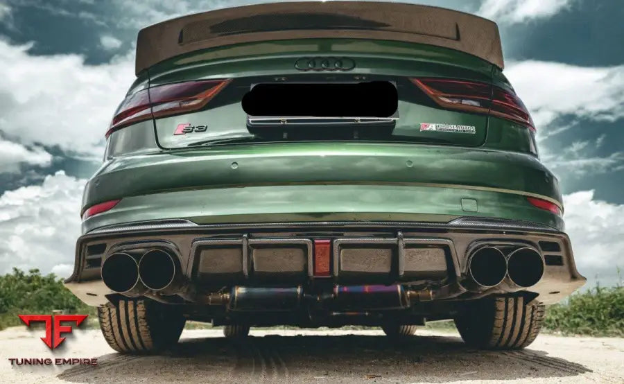 AUDI S3 A3 S-LINE 8V/8V.5 CARBON FIBER PARTS 2014-2020Y