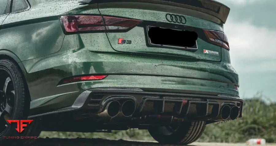 AUDI S3 A3 S-LINE 8V/8V.5 CARBON FIBER PARTS 2014-2020Y